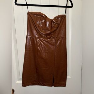 Forever21 pleather dress